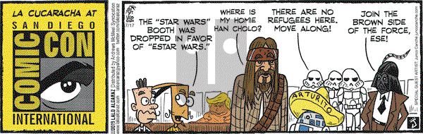 La Cucaracha on Wednesday July 17, 2019 Comic Strip
