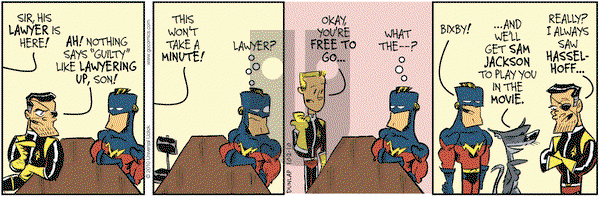 Ink Pen - Saturday October 2, 2010 Comic Strip