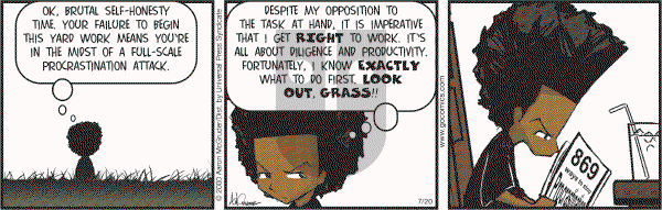 The Boondocks on Friday September 1, 2006 Comic Strip