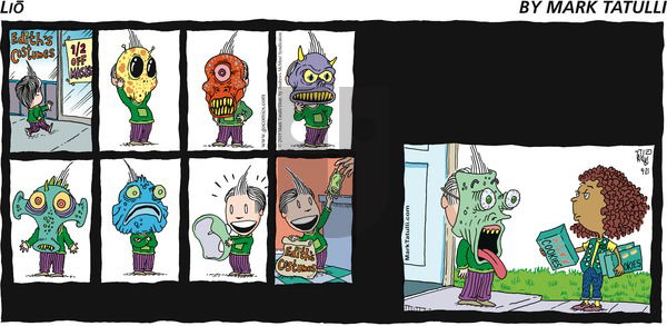 Lio on Sunday April 21, 2019 Comic Strip