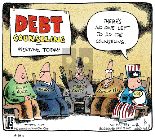 Tom Toles - Sunday August 28, 2011 Comic Strip