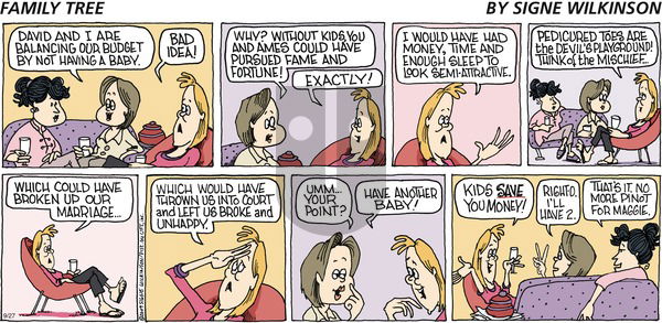 Family Tree on Sunday September 27, 2009 Comic Strip