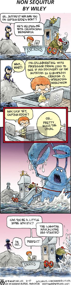 Non Sequitur on Sunday June 10, 2018 Comic Strip