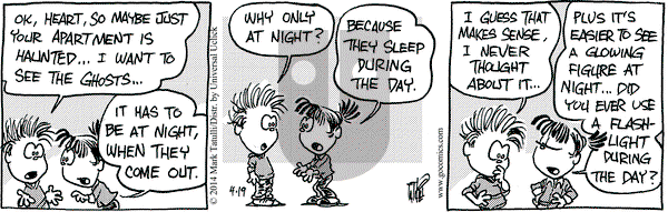 Heart of the City on Saturday April 19, 2014 Comic Strip