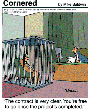 Cornered - Tuesday November 2, 2010 Comic Strip