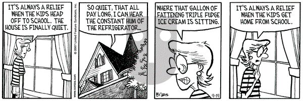 Grand Avenue on Wednesday September 19, 2007 Comic Strip