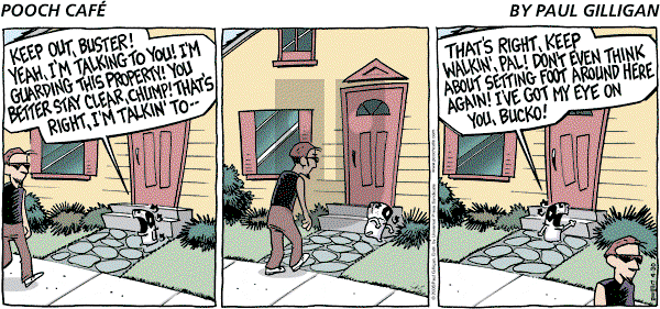 Pooch Cafe on Sunday April 30, 2006 Comic Strip