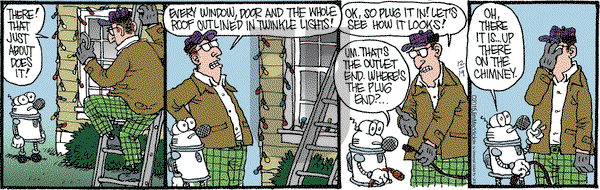 Monty on Saturday December 19, 2015 Comic Strip