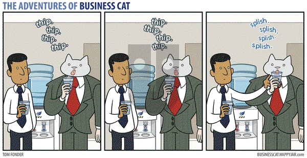 The Adventures of Business Cat on Thursday March 25, 2021 Comic Strip