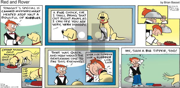 Red and Rover on Sunday April 26, 2015 Comic Strip