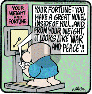 Ziggy on Thursday June 26, 2025 Comic Strip