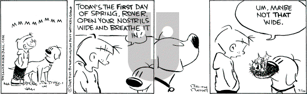 Red and Rover on Friday March 20, 2009 Comic Strip