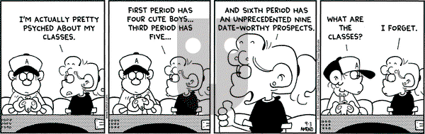 FoxTrot - Saturday September 3, 2005 Comic Strip