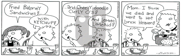 Soup to Nutz - Old on Wednesday May 3, 2000 Comic Strip