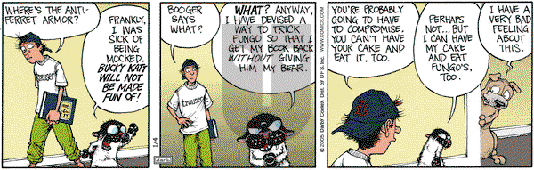 Get Fuzzy on Tuesday January 4, 2005 Comic Strip