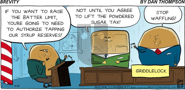 Brevity on Sunday April 27, 2014 Comic Strip