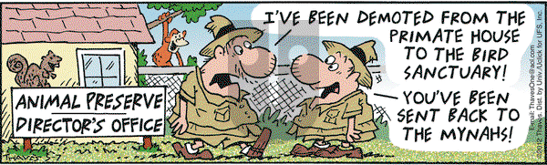 Frank and Ernest on Monday May 7, 2012 Comic Strip