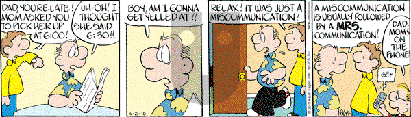 Drabble on Monday June 21, 2010 Comic Strip