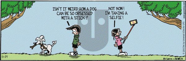 Grand Avenue on Saturday August 29, 2015 Comic Strip