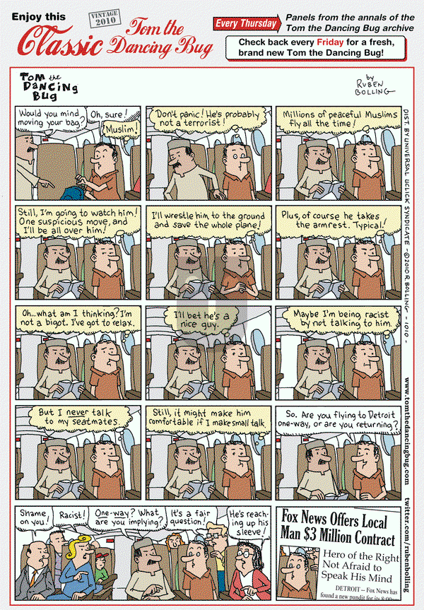 Tom the Dancing Bug on Thursday December 31, 2020 Comic Strip