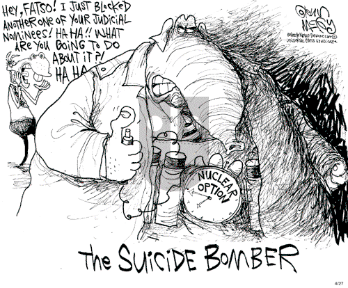 Glenn McCoy on Wednesday April 27, 2005 Comic Strip