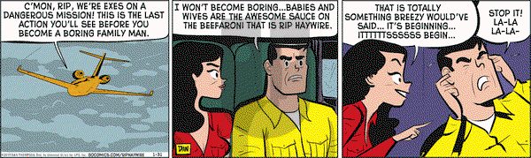 Rip Haywire on Saturday January 31, 2015 Comic Strip
