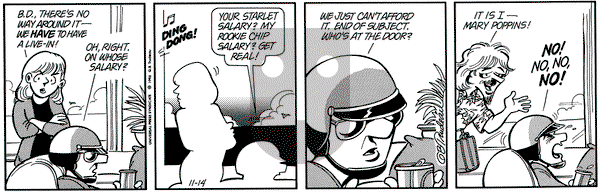 Doonesbury on Saturday November 14, 1992 Comic Strip