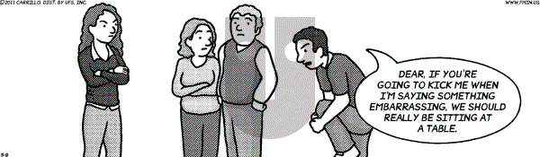 F Minus on Monday May 9, 2011 Comic Strip