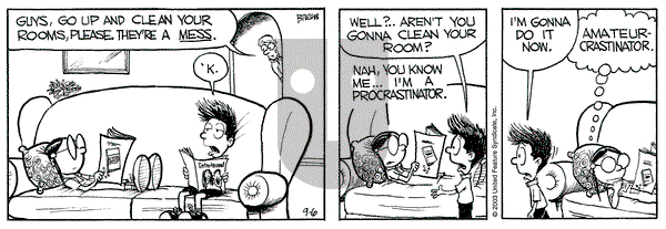 Grand Avenue on Saturday September 6, 2003 Comic Strip