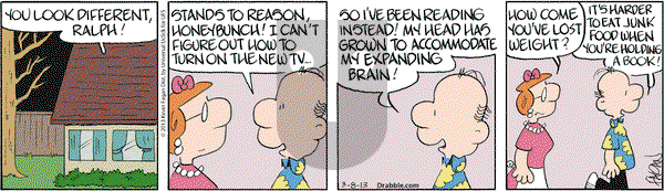 Drabble on Friday March 8, 2013 Comic Strip