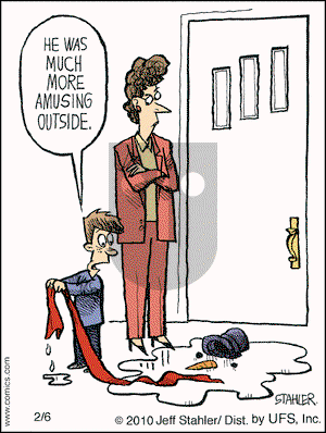 Moderately Confused on Saturday February 6, 2010 Comic Strip