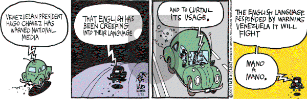La Cucaracha on Saturday March 15, 2008 Comic Strip