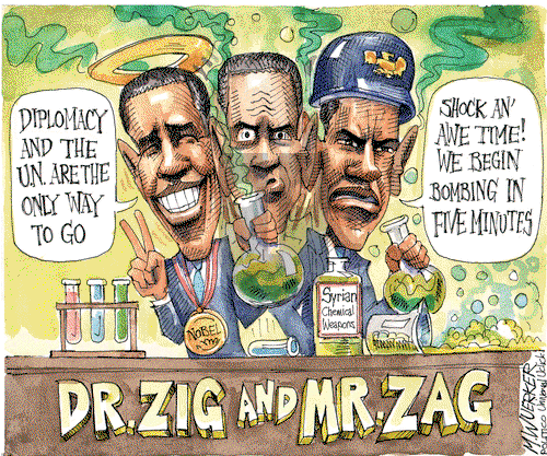 Matt Wuerker on Monday September 16, 2013 Comic Strip