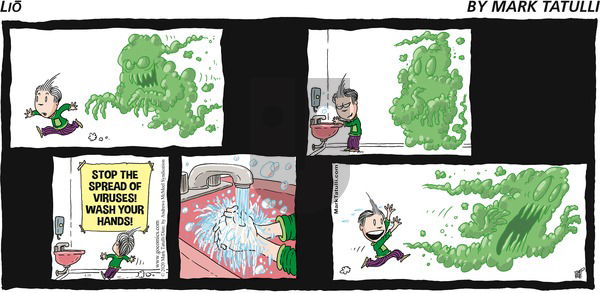 Lio on Sunday April 19, 2020 Comic Strip