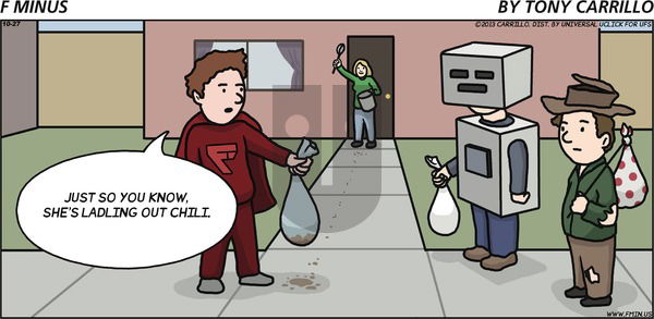 F Minus - Sunday October 27, 2013 Comic Strip
