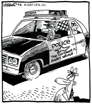 Reality Check on Friday April 6, 2007 Comic Strip