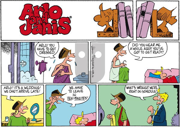 Arlo and Janis on Wednesday November 14, 2001 Comic Strip