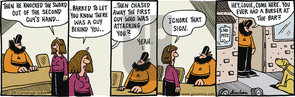 Overboard on Thursday April 24, 2014 Comic Strip