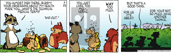 Over the Hedge on Saturday June 23, 2018 Comic Strip