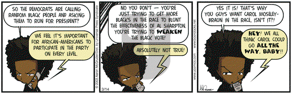 The Boondocks - Friday March 14, 2003 Comic Strip