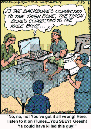 Close to Home on Monday May 28, 2012 Comic Strip
