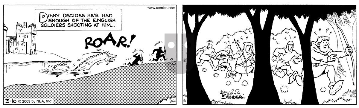Alley Oop - Monday March 10, 2003 Comic Strip