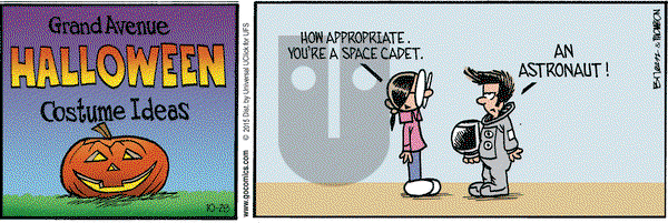 Grand Avenue on Wednesday October 28, 2015 Comic Strip