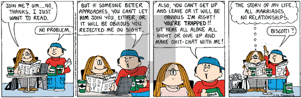 Cathy Classics - Friday February 22, 2002 Comic Strip