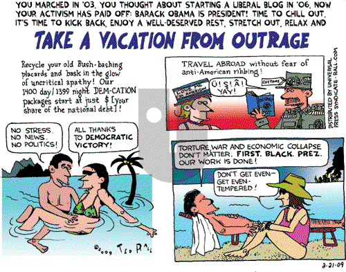 Ted Rall on Saturday February 21, 2009 Comic Strip