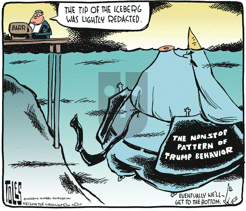 Tom Toles on Friday April 19, 2019 Comic Strip