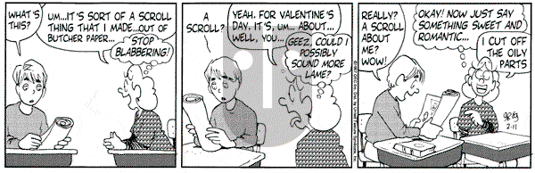 Luann on Tuesday February 11, 1997 Comic Strip