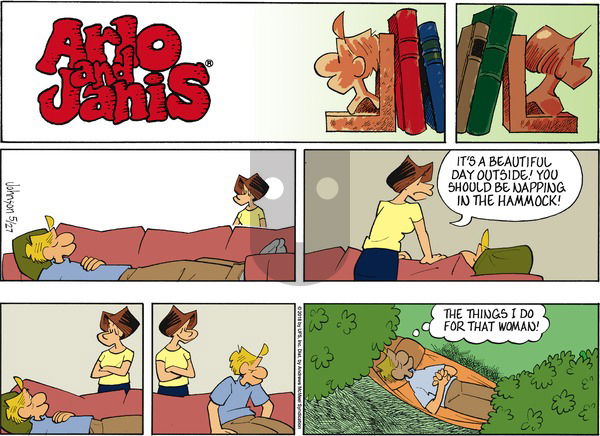 Arlo and Janis on Sunday May 27, 2018 Comic Strip
