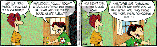 The Buckets on Saturday June 6, 2015 Comic Strip