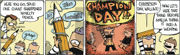 Wallace the Brave on Saturday May 1, 2021 Comic Strip